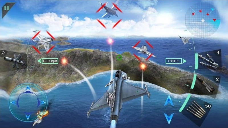 Sky Fighters 3D MOD APK 3